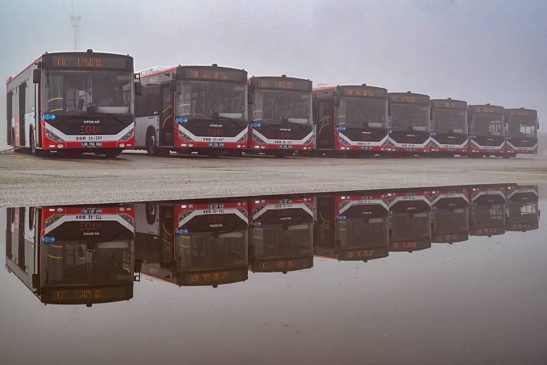 Durakta bekleme süreleri azalıyor: Yeni EGO otobüsleri göreve başladı 20